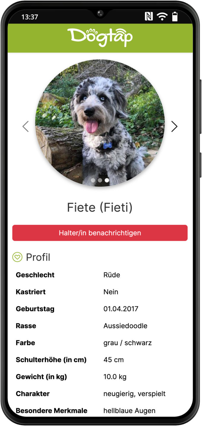 Dogtap Smartphone 1
